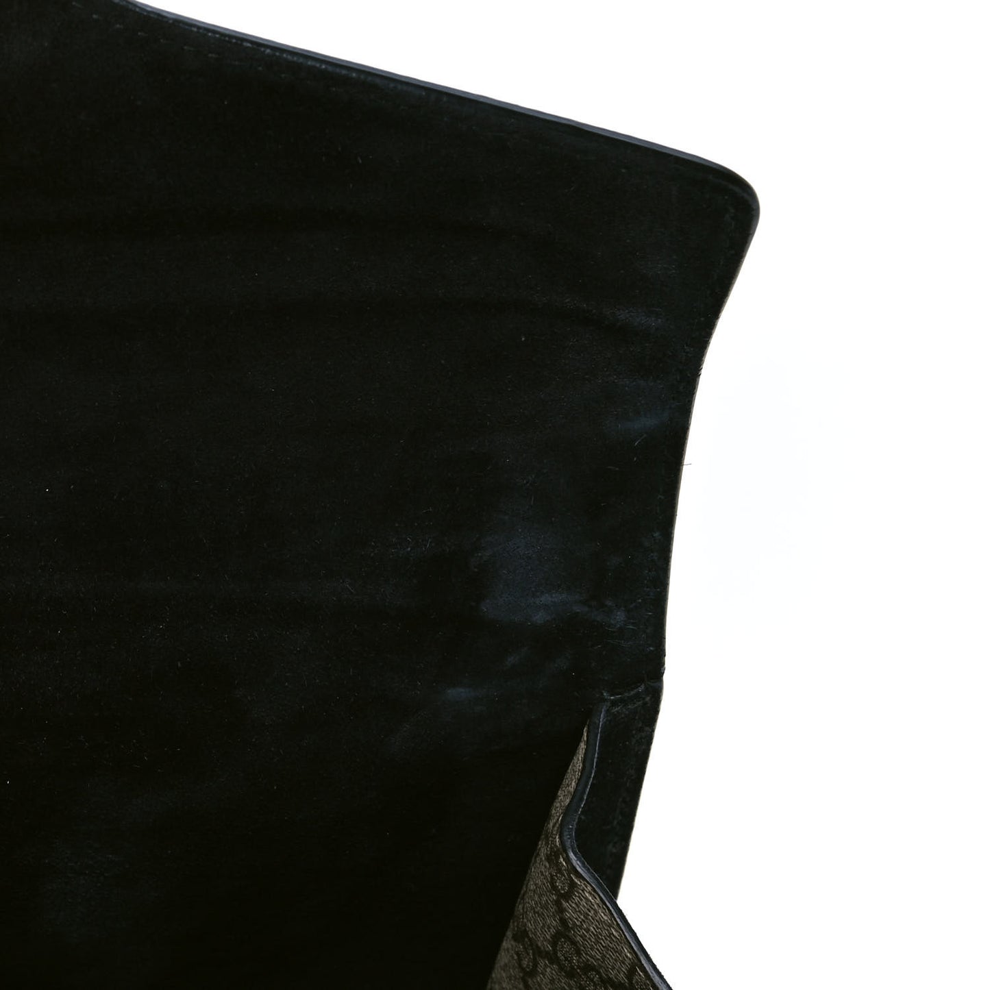 GG Supreme Monogram Small Dionysus Shoulder Bag Black