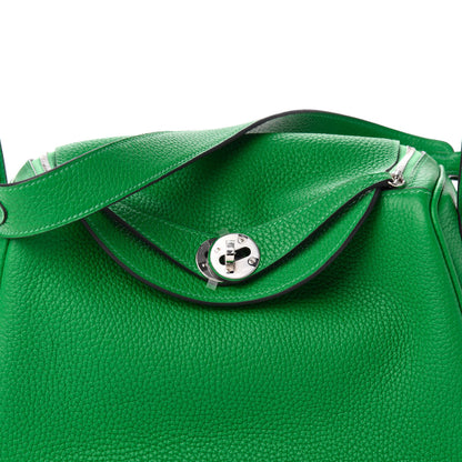 Hermes Taurillon Clemence Lindy 26 Bambou 10 of 11