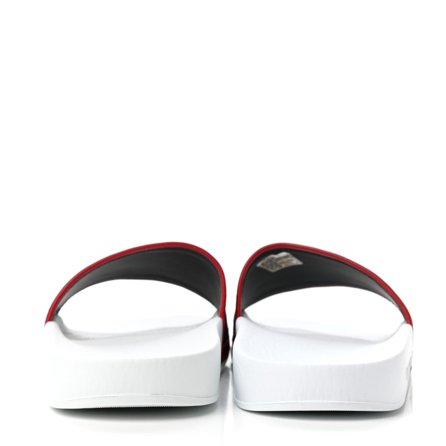 Canvas Sylvie Stripe Logo Pursuit Slide Sandals 39 Mystic White Hibiscus Red Maritime