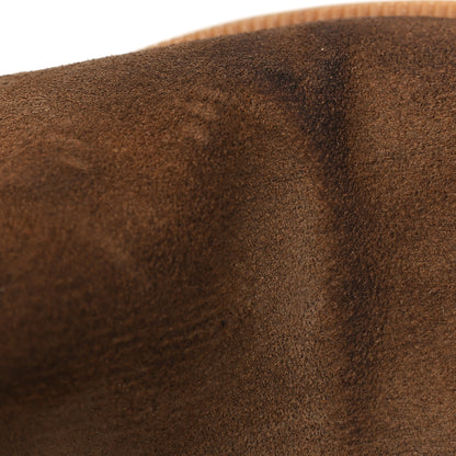 Gucci Suede Microguccissima Knee Boots 37.5 Brown 8 of 11