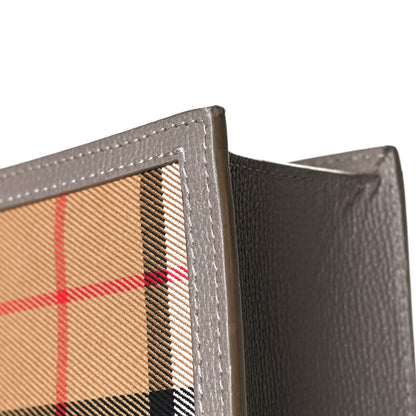 Burberry Grainy Calfskin Vintage Check Small Macken Crossbody Bag Taupe Brown 13 of 13
