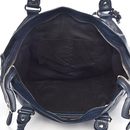 Balenciaga Agneau Giant 12 Silver Hardware City Bleu Obscur 5 of 10