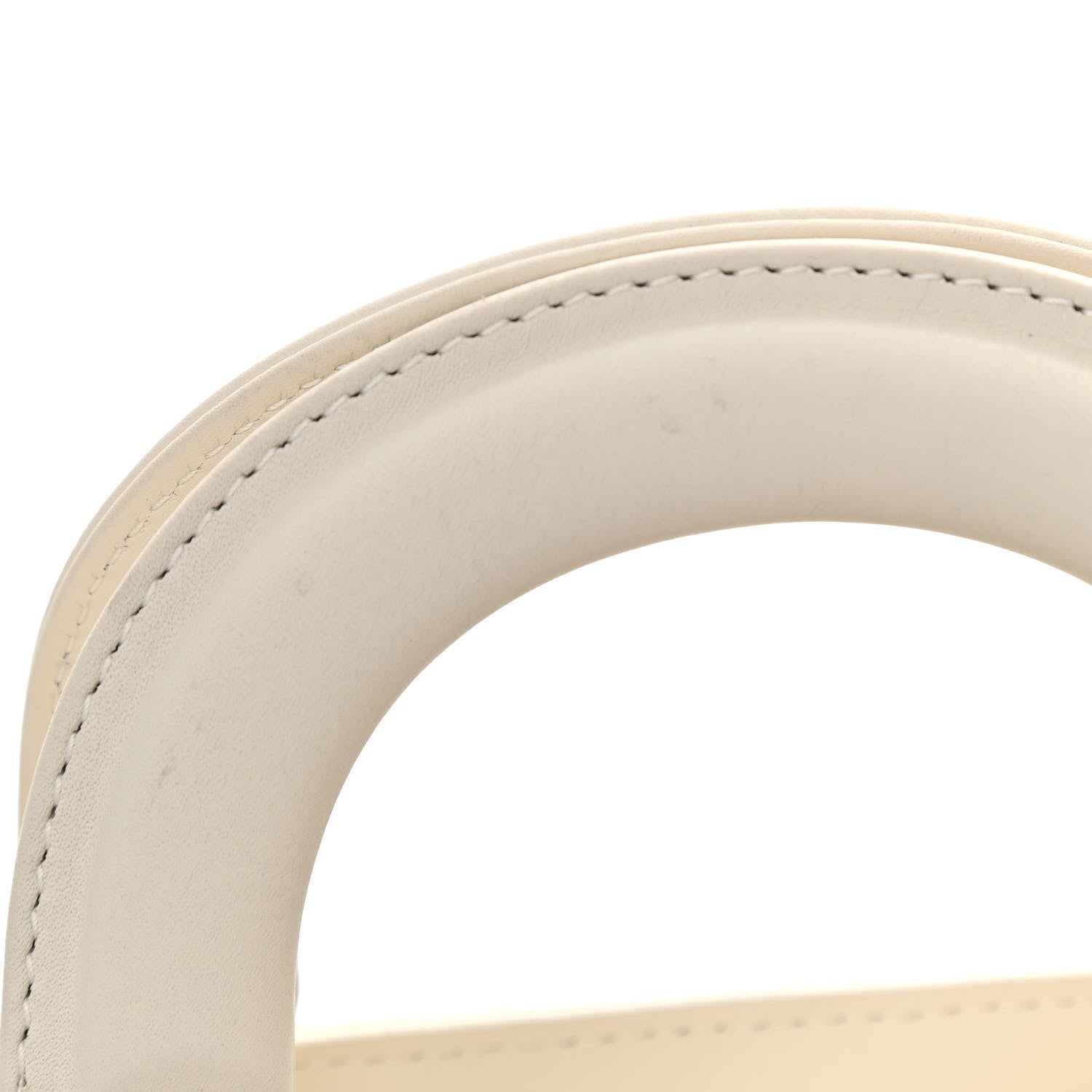 Christian Dior Ultra Matte Calfskin Cannage Mini Lady Dior White 13 of 13