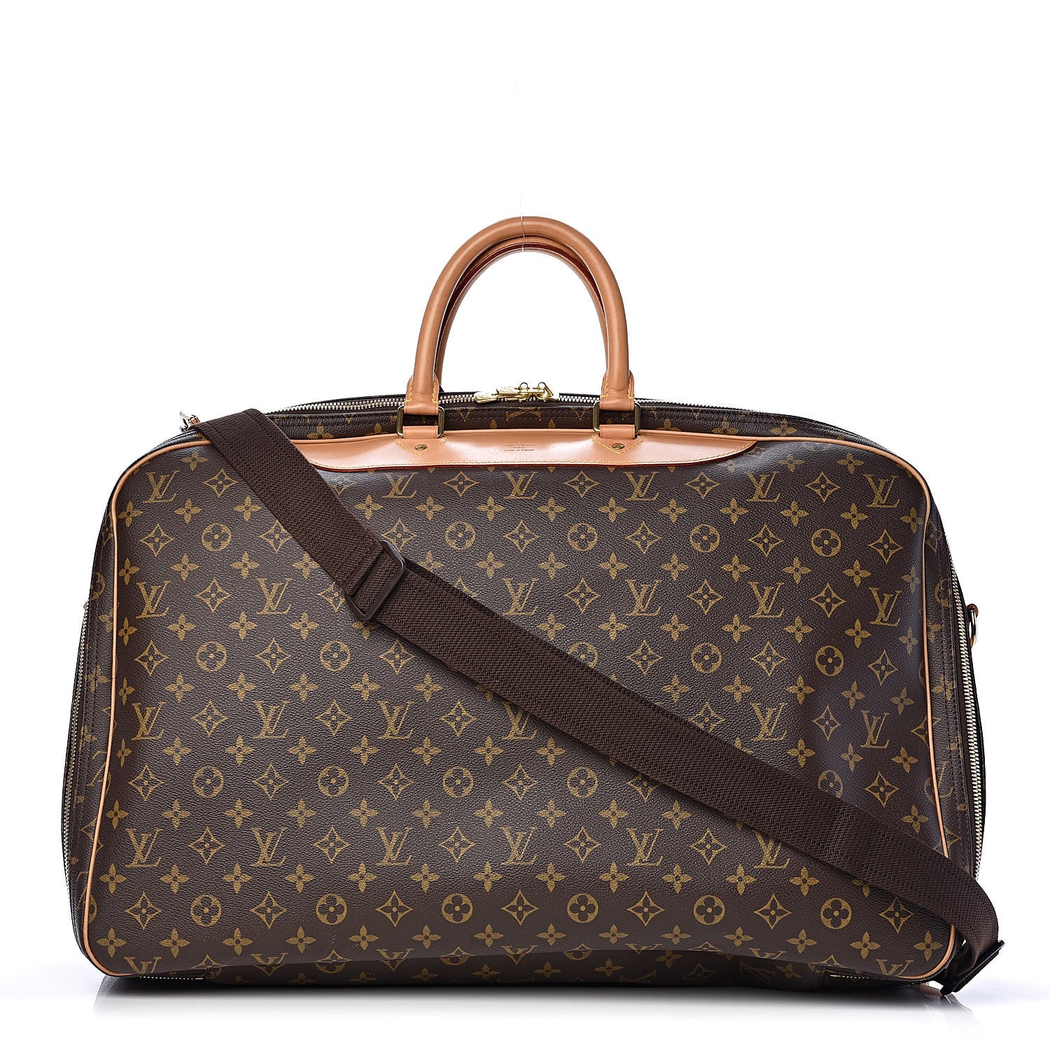 Louis Vuitton Monogram Alize 2 Compartment Luggage Travel Bag 1 of 11