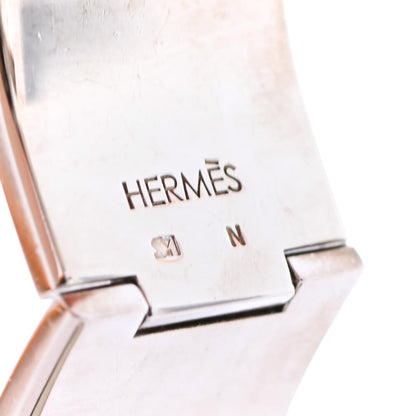 Hermes Enamel Wide Clic Clac H Bracelet PM Orange 3 of 4