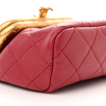 Chanel Lambskin Quilted Small My Crush Bag Red 8 of 9