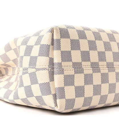 Louis Vuitton Damier Azur Graceful PM Rose Ballerine Rose Ballerine 8 of 10