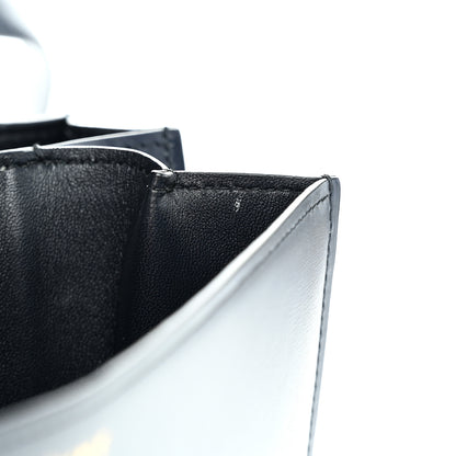 Celine Box Calfskin Medium Classic Box Flap Bag Navy 14 of 14