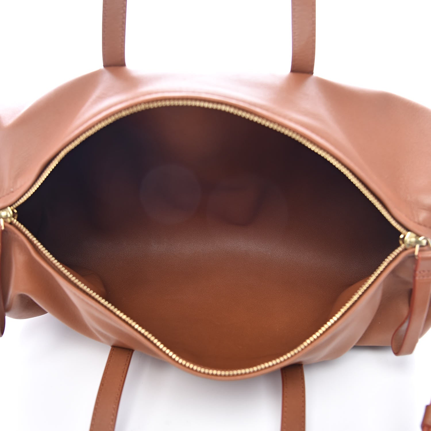 Mansur Gavriel Lambskin Mini Duffel Bag Saddle 6 of 12