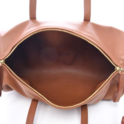 Mansur Gavriel Lambskin Mini Duffel Bag Saddle 6 of 12