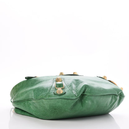 Balenciaga Chevre Giant 21 Gold Hardware Hobo Vert Gazon 4 of 7