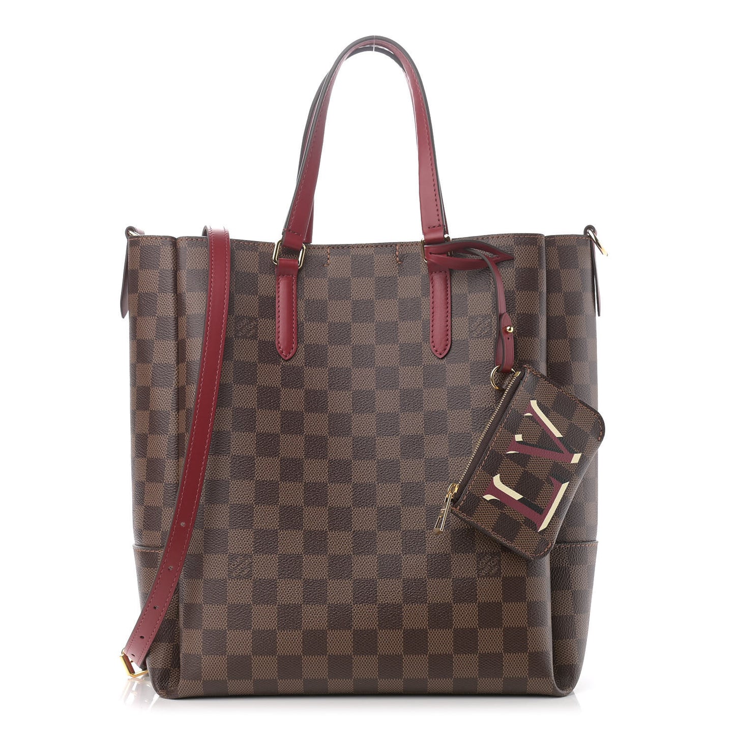 Damier Ebene Belmont MM Cherry Berry