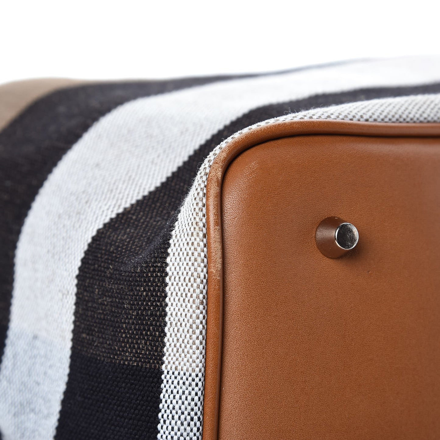 Canvas Mega Check Medium Ashby Hobo Saddle Brown