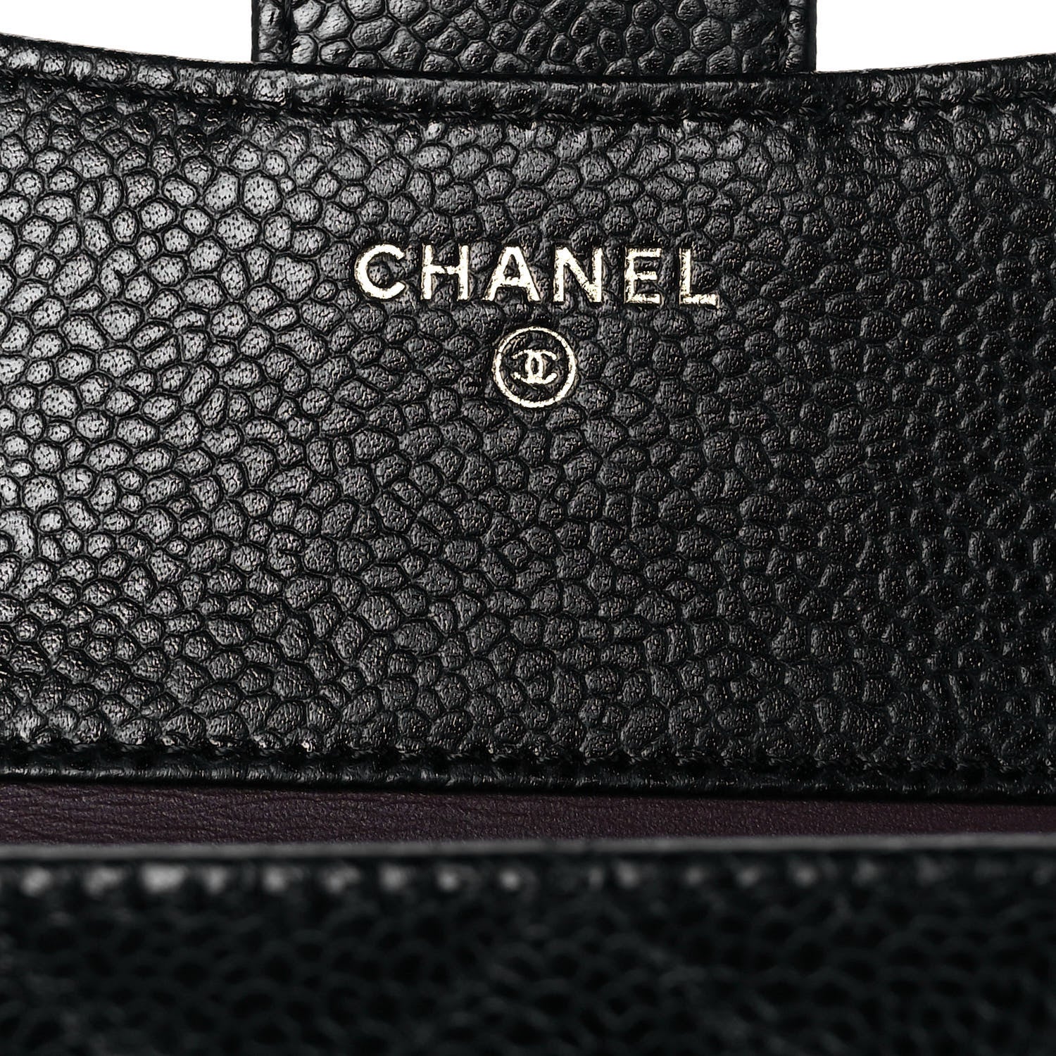 Chanel Caviar Quilted Compact Flap Wallet Black 6 of 11