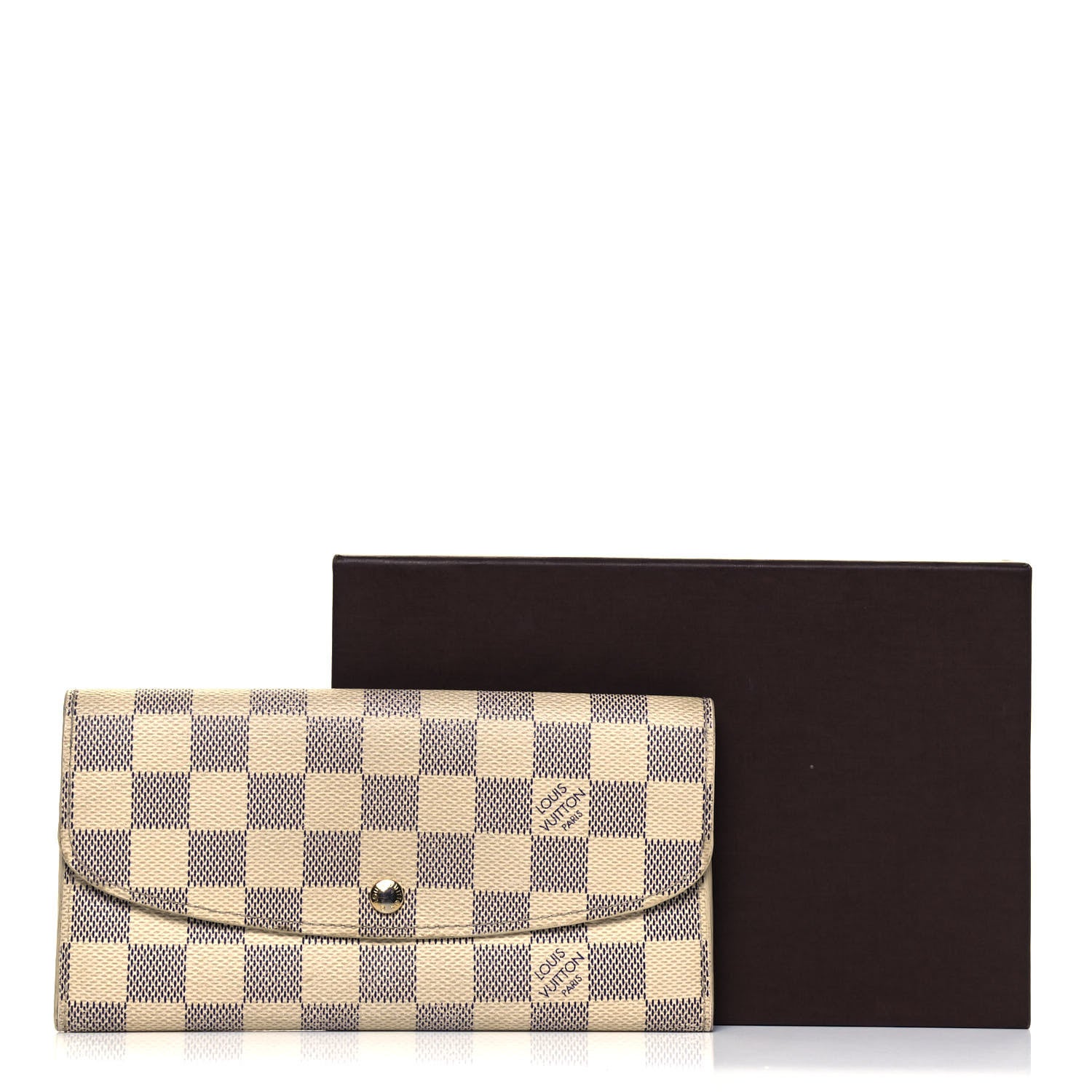 Louis Vuitton Damier Azur Emilie Wallet 7 of 7