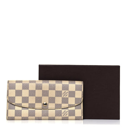 Louis Vuitton Damier Azur Emilie Wallet 7 of 7