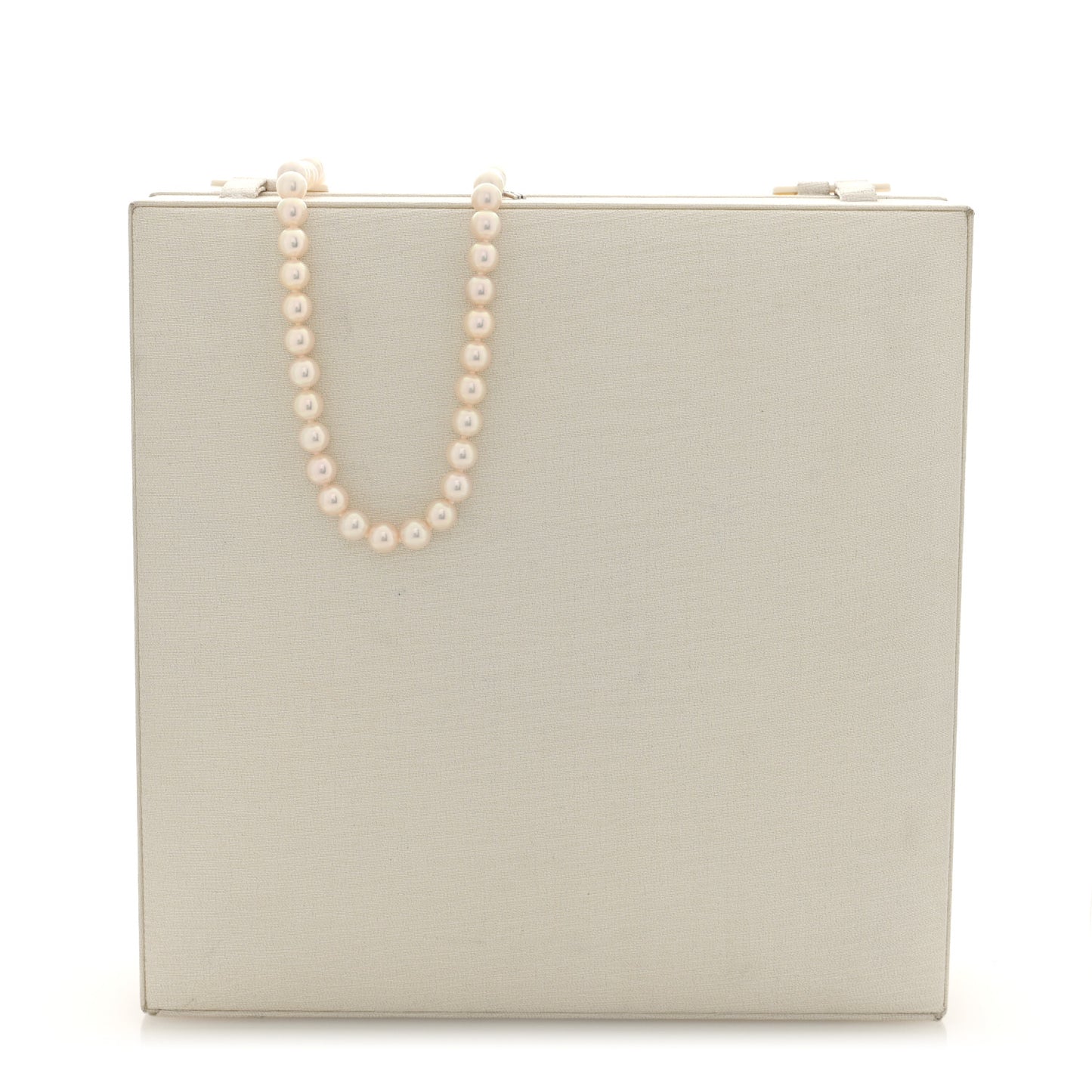 18K White Gold Akoya Cultured Pearl 7-7.5mm Strand Necklace 18"