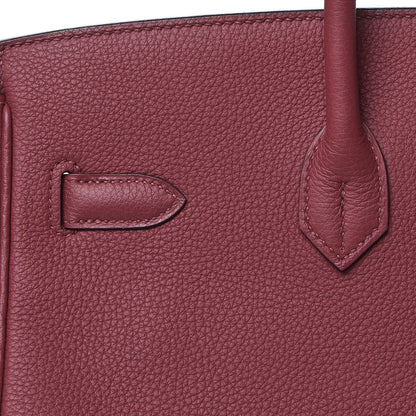 Hermes Togo Birkin 35 Rouge Grenat 28 of 30