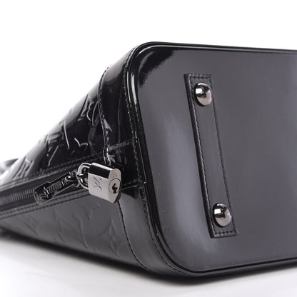 Louis Vuitton Vernis Alma PM Noir Magnetique 6 of 9