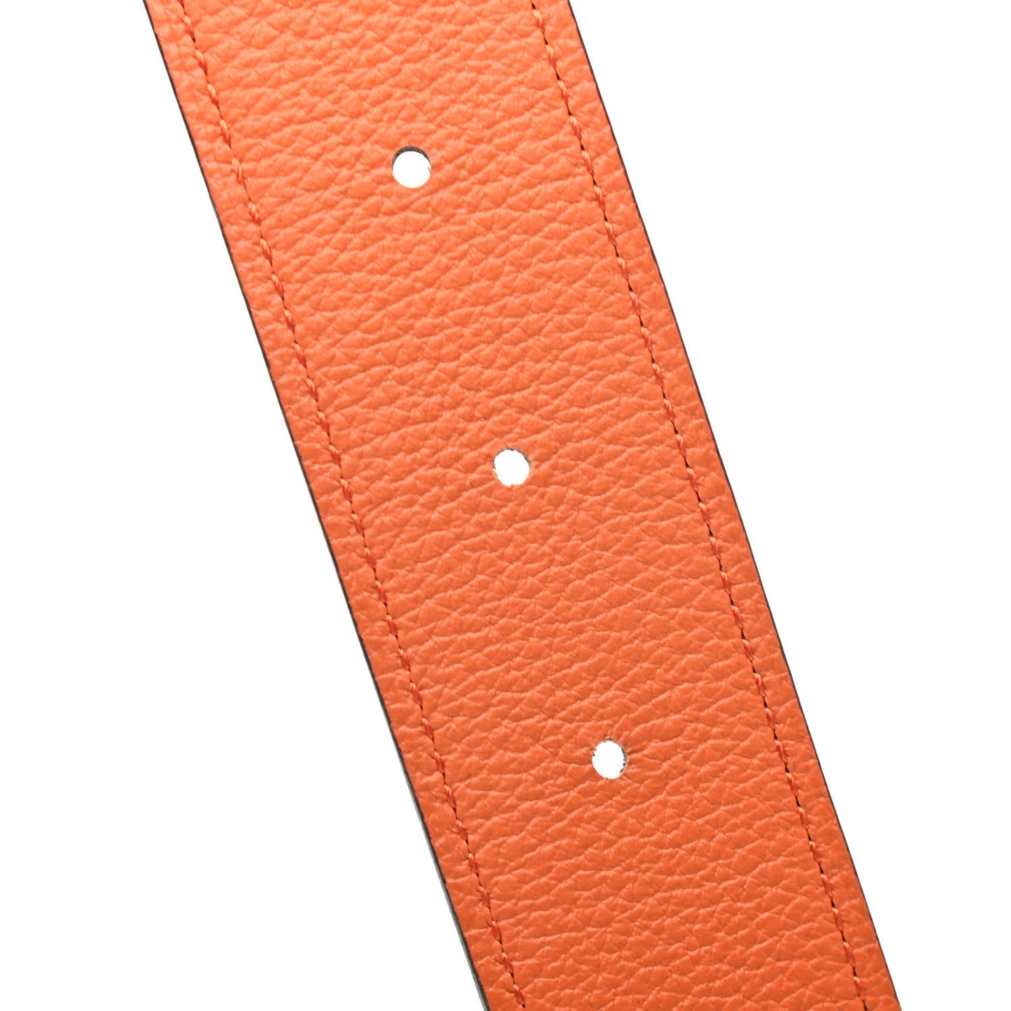 Box Togo 32mm Guilloche H Belt 100 Black Orange