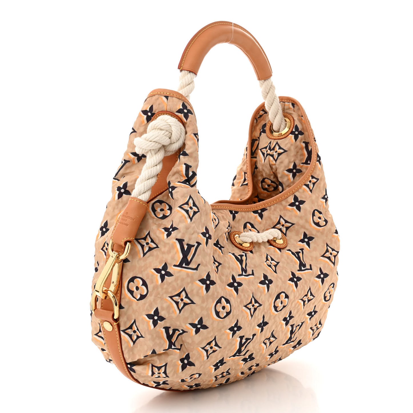 Canvas Monogram Cruise Bulles MM Natural