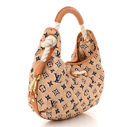 Louis Vuitton Canvas Monogram Cruise Bulles MM Natural 3 of 10