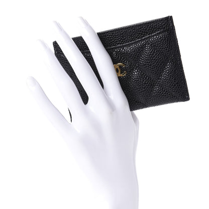 Chanel Caviar Quilted Card Holder Black 2 of 11