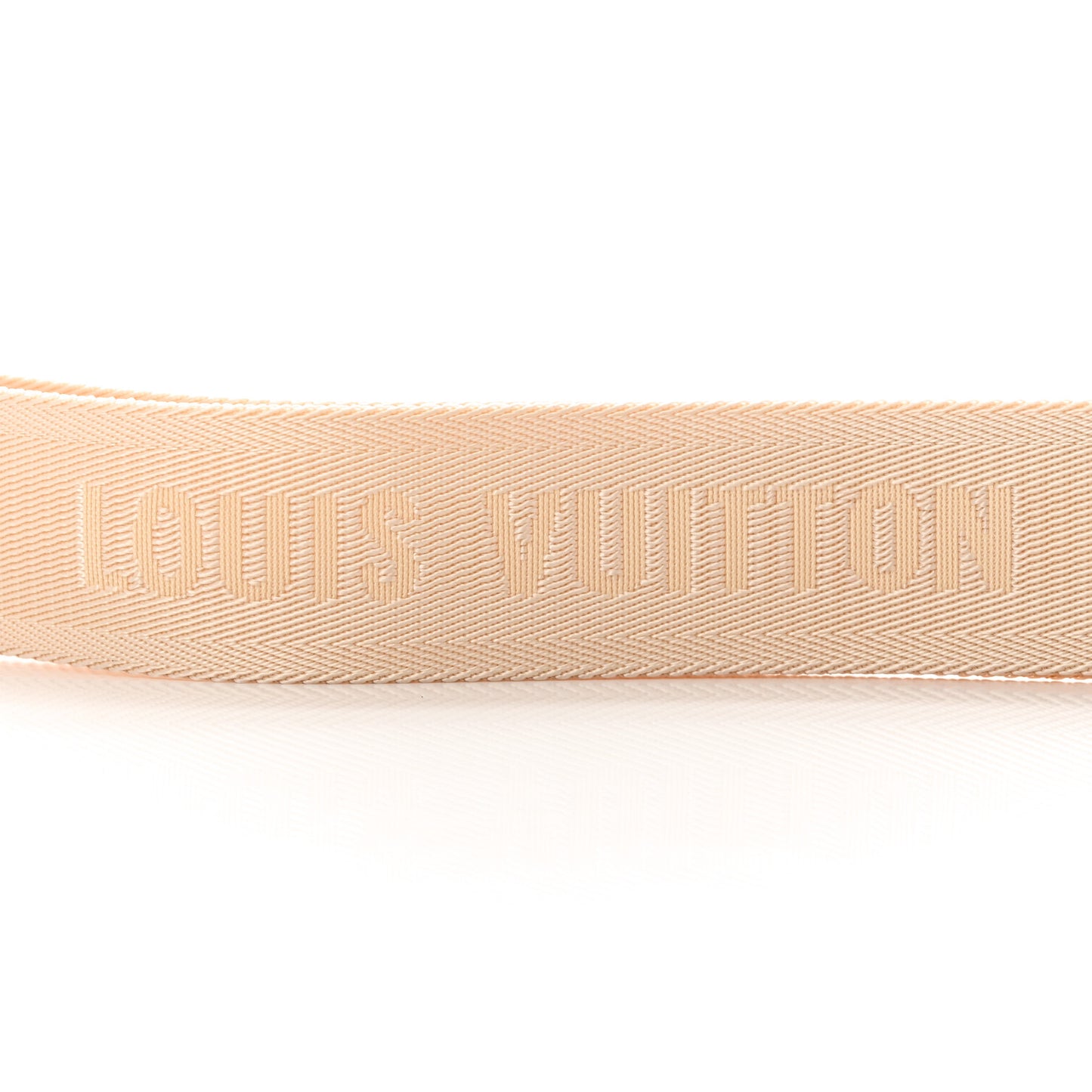 Jacquard Monogram Adjustable Shoulder Strap New Creme