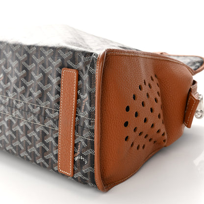 Goyard Goyardine Sac Hardy Pet Carrier PM Black Gold 9 of 12