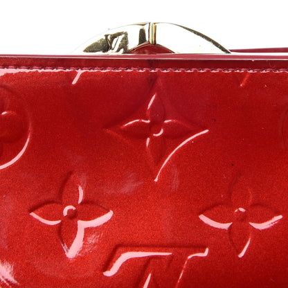 Louis Vuitton Vernis French Purse Wallet Pomme D'Amour 8 of 13