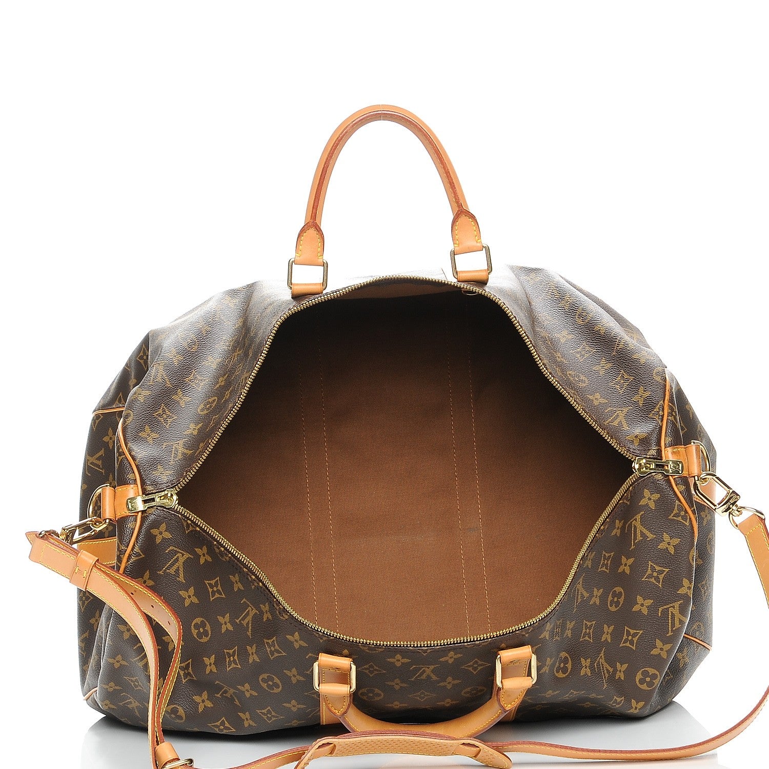 Louis Vuitton Monogram Keepall Bandouliere 55 6 of 12