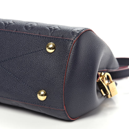 Louis Vuitton Empreinte Montaigne BB Marine Rouge 9 of 9