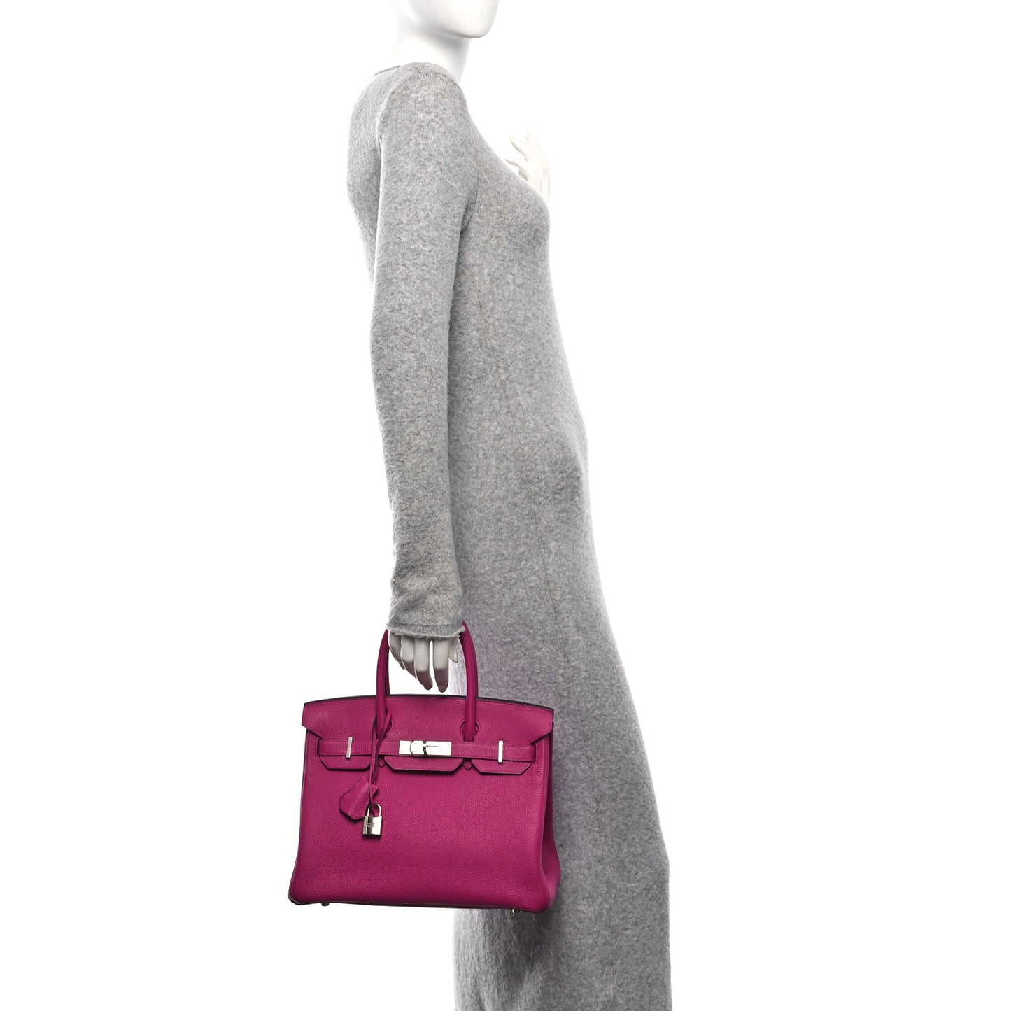 Togo BIRKIN 30 Rose Pourpre