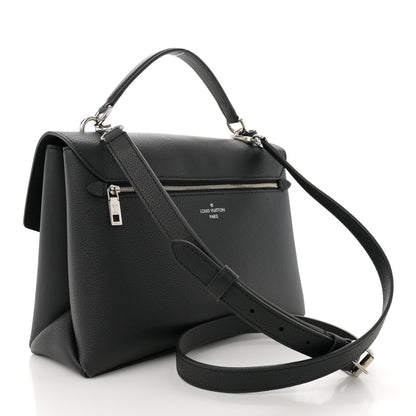 Louis Vuitton Soft Calfskin My Lockme Top Handle Black 3 of 10