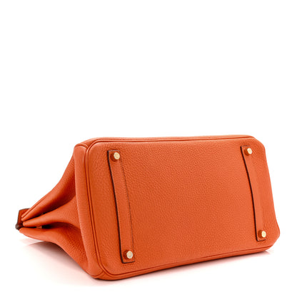 Hermes Togo Birkin 35 Orange 4 of 14