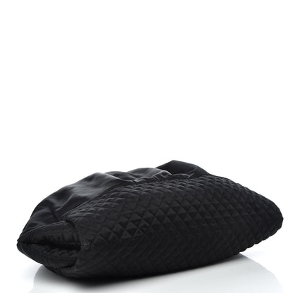 Chanel Satin Melrose Hobo Black 4 of 9