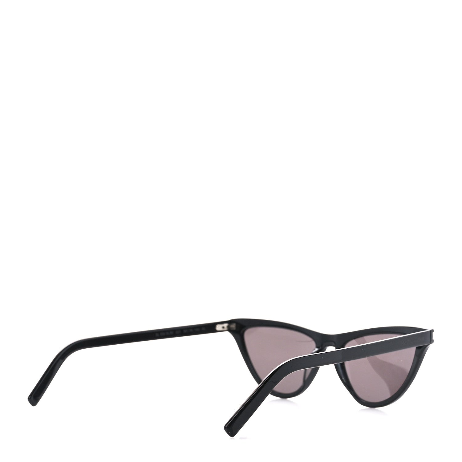 Saint Laurent Acetate SL 550 Slim Cat Eye Sunglasses Black 4 of 8