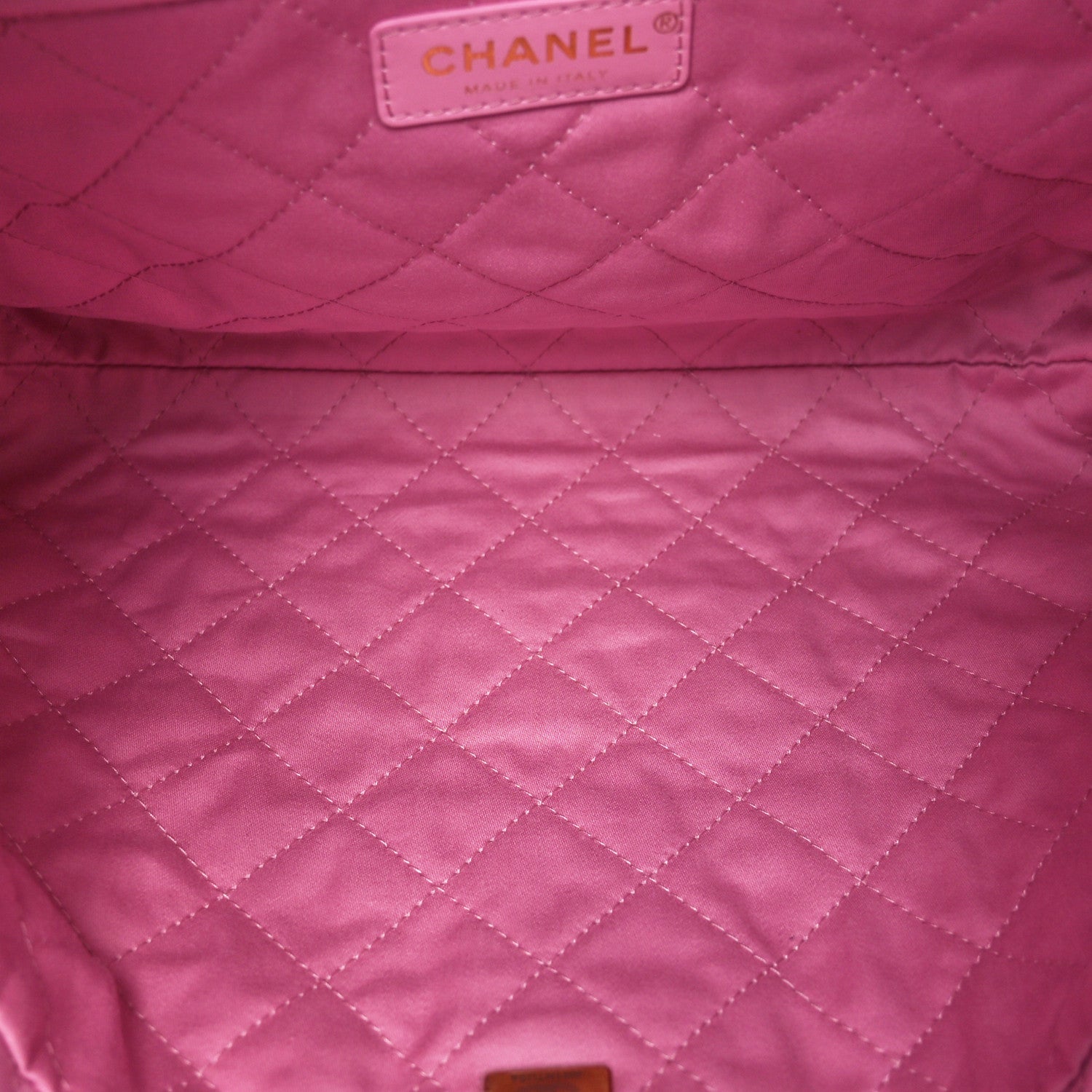 Chanel Shiny Calfskin Quilted Small Chanel 22 Pink 6 of 11