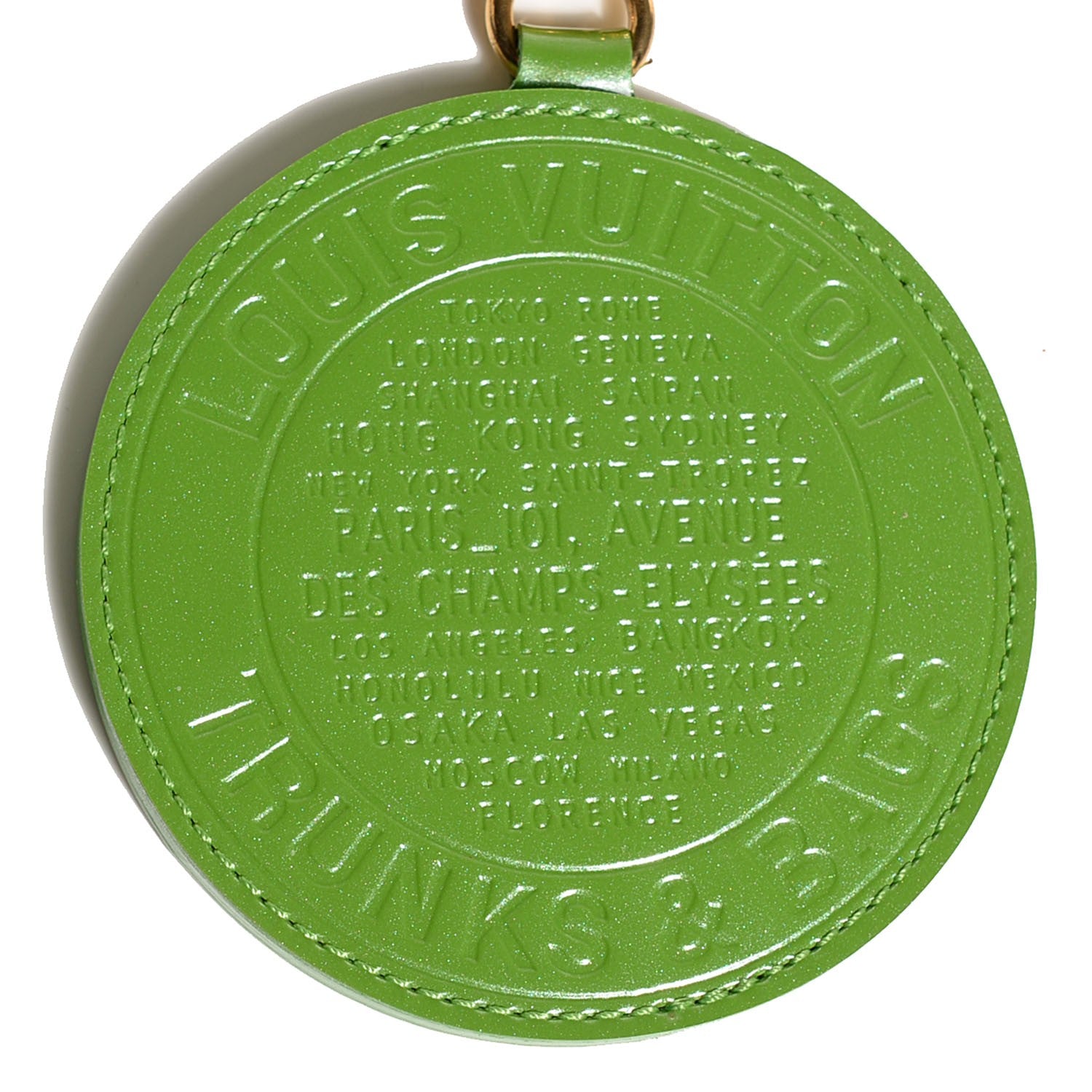 Louis Vuitton Vernis Trunks and Bags Charm Vert Tonic 5 of 5