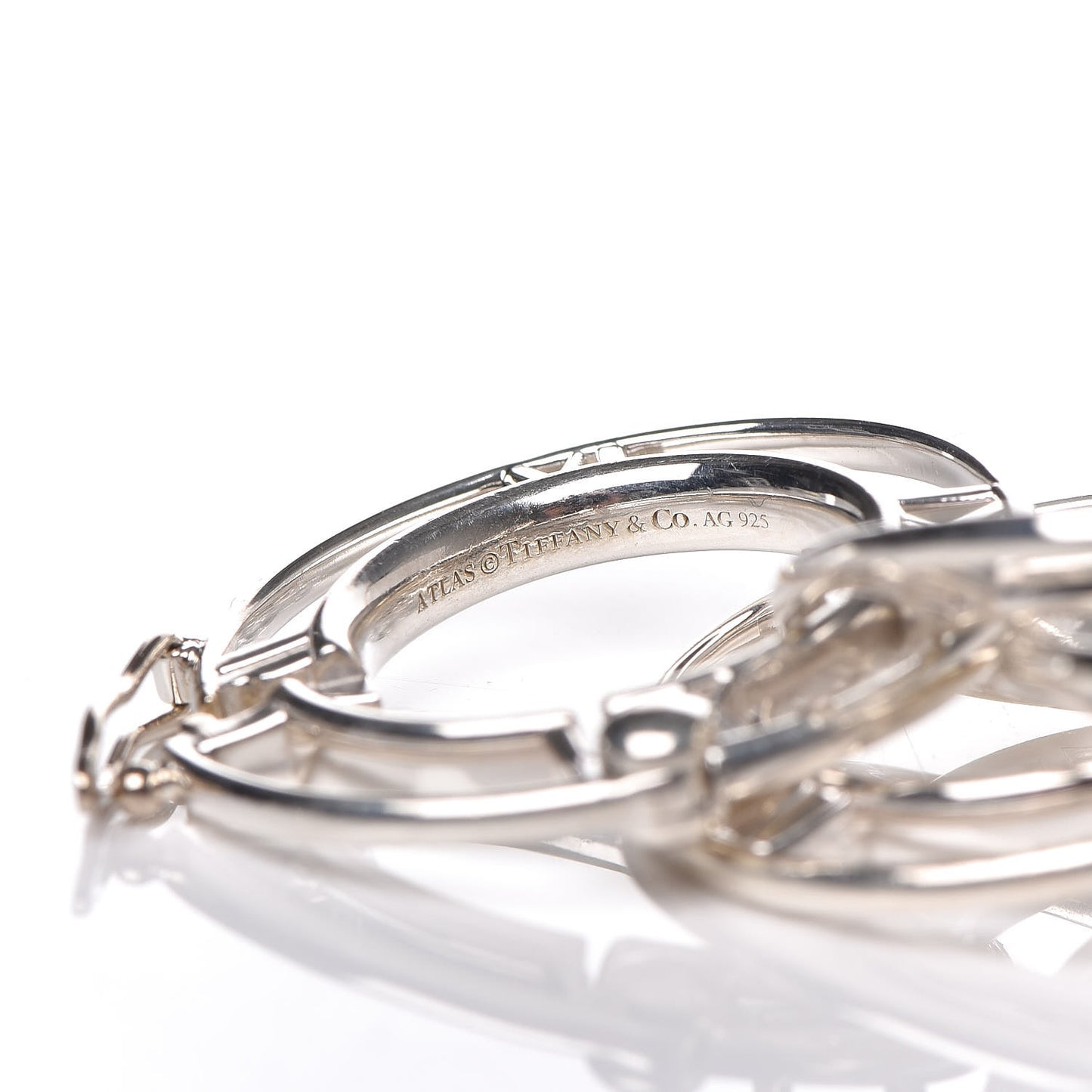 Sterling Silver Atlas Link Necklace