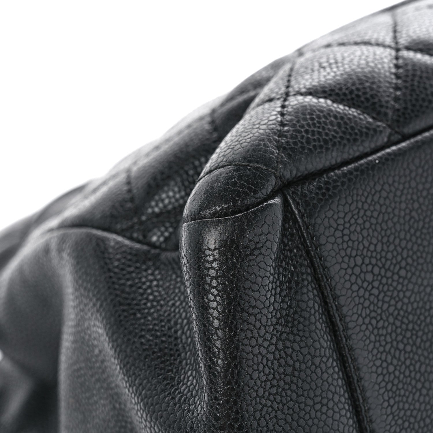 Chanel Caviar Quilted Grand Shopping Tote GST Black 9 of 16