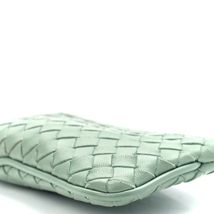 Bottega Veneta Nappa Intrecciato Key Case Light Green 12 of 12