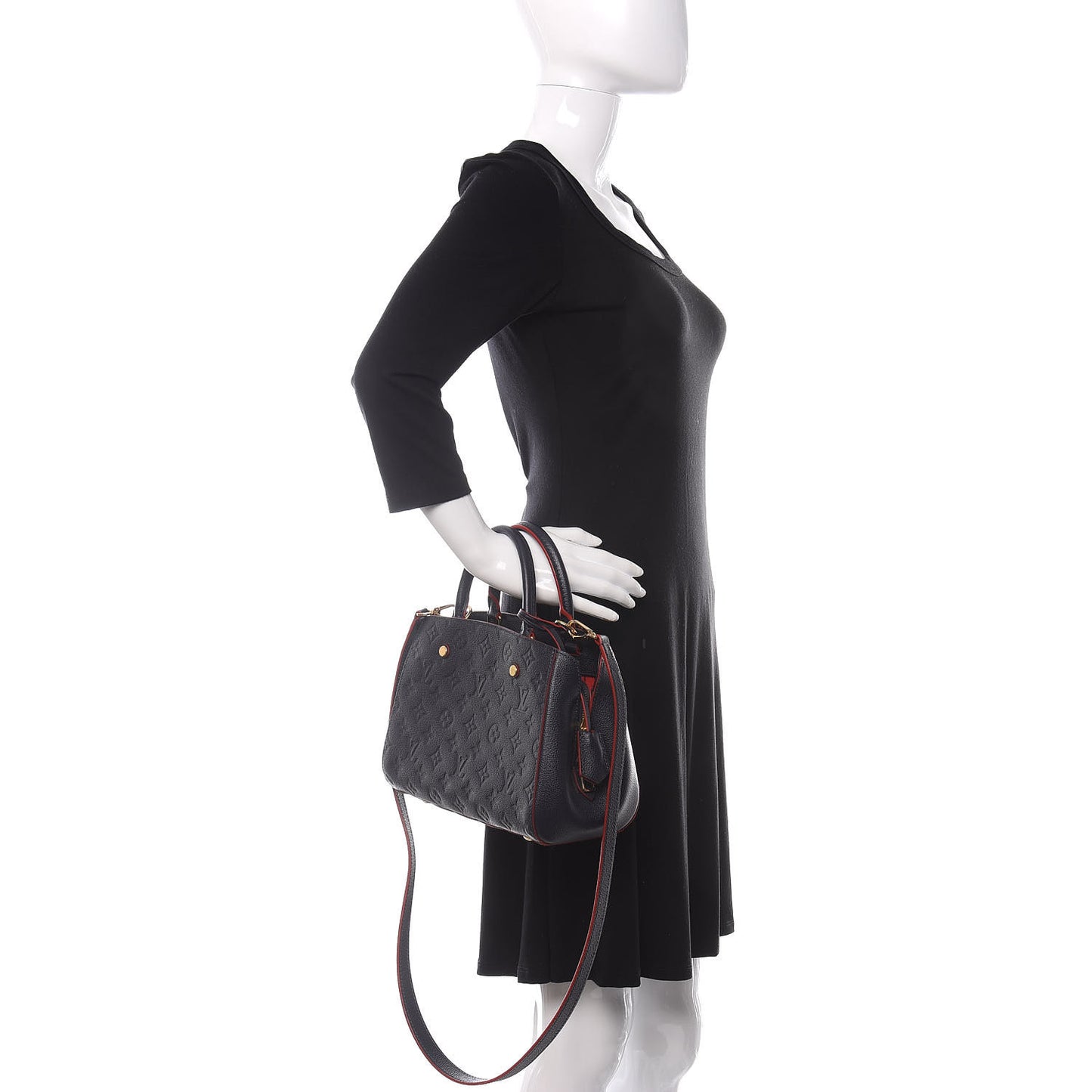 Empreinte Montaigne BB Marine Rouge