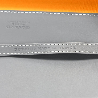 Goyard Goyardine Monte Carlo Bois Clutch With Strap Gray 8 of 10