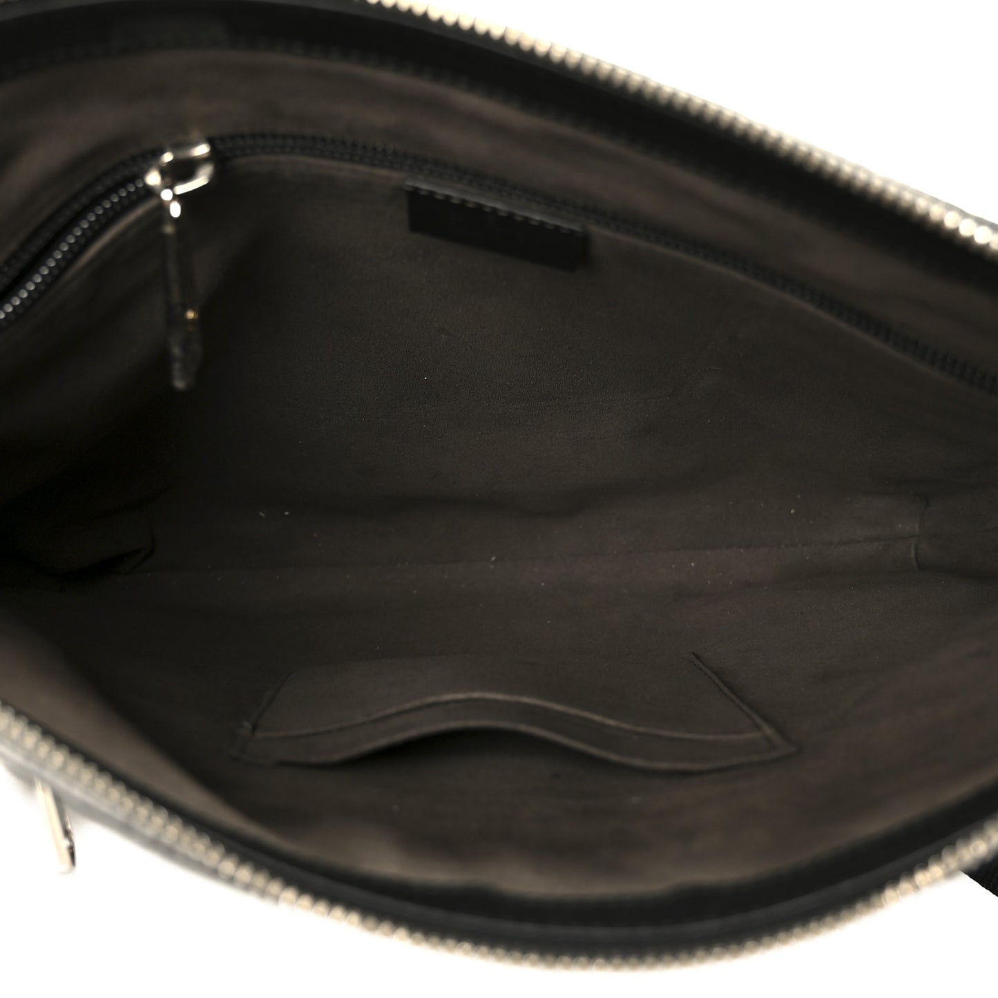 Guccissima Signature Medium Flat Messenger Bag Black