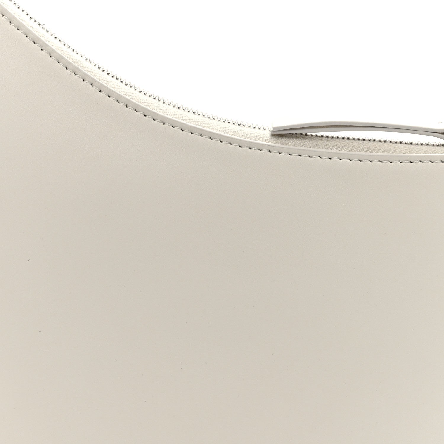 The Row Smooth Calfskin Half Moon Shoulder Bag New Ivory 7 of 9
