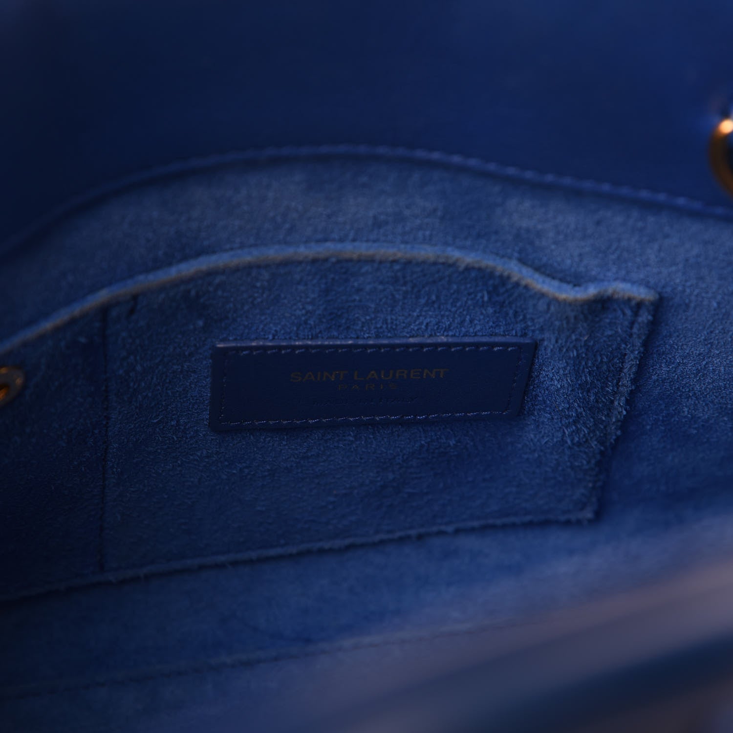 Saint Laurent Calfskin Nano Sac De Jour Royal Blue 8 of 10