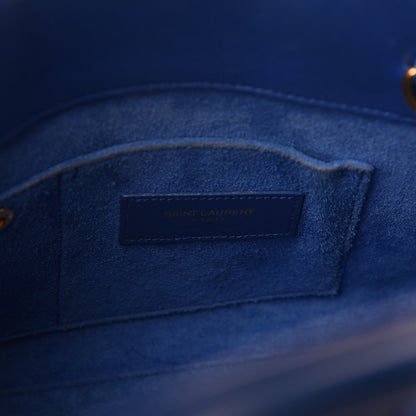 Saint Laurent Calfskin Nano Sac De Jour Royal Blue 8 of 10