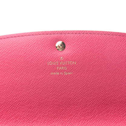 Louis Vuitton Monogram Bloom Flower Emilie Wallet 5 of 6