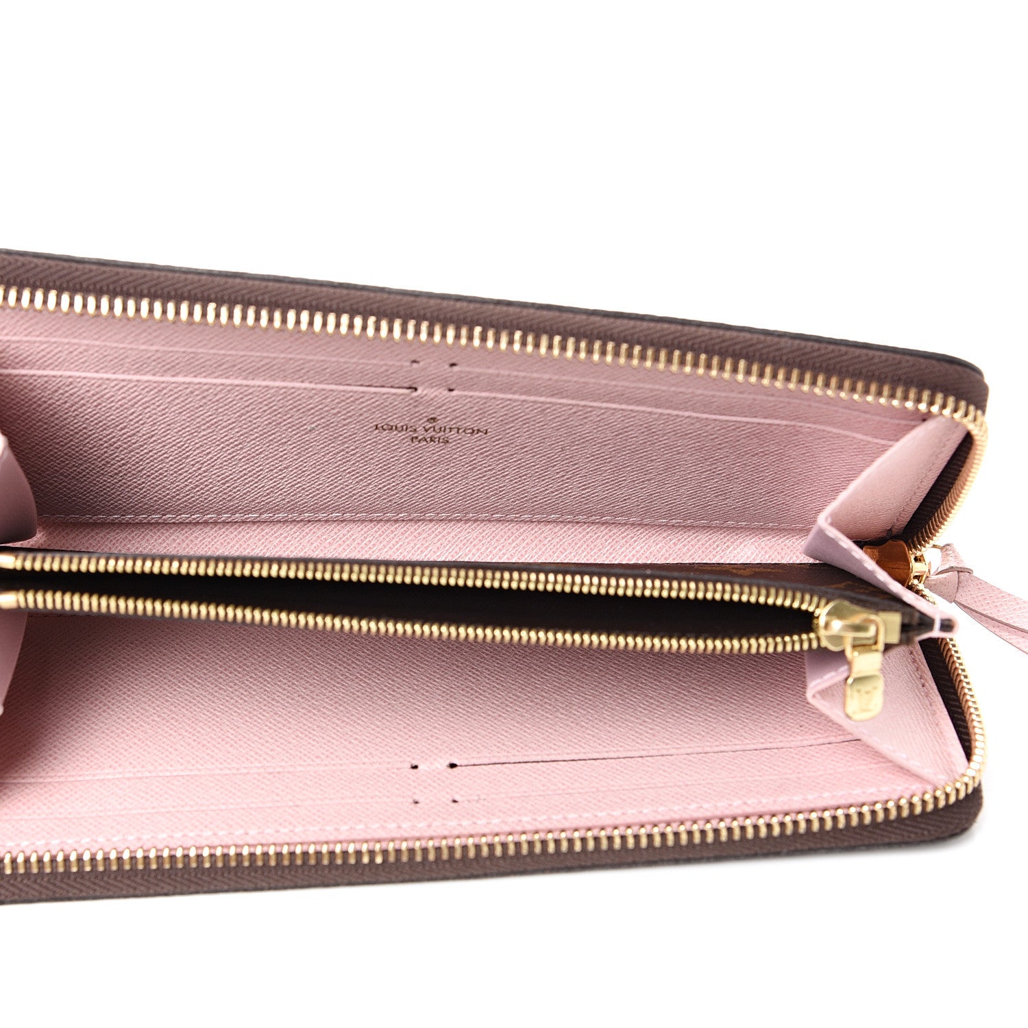 Louis Vuitton Monogram Clemence Wallet Rose Ballerine 4 of 7